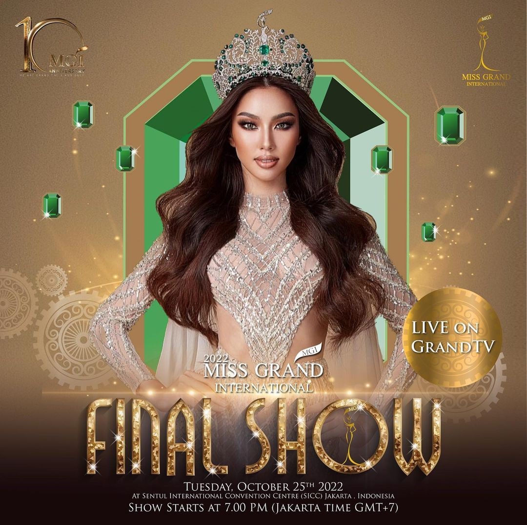 Miss Grand International 2022 final show, here's where to watch livestream